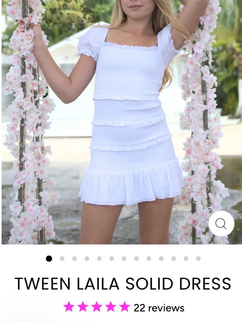 TWEEN LAILA SOLID DRESS medium